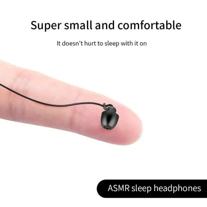 Ultra-Soft Silicone In-Ear Headphones for ASMR Sleep