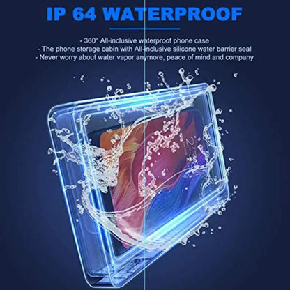 Waterproof Touch Screen Phone Holder for Shower Wall