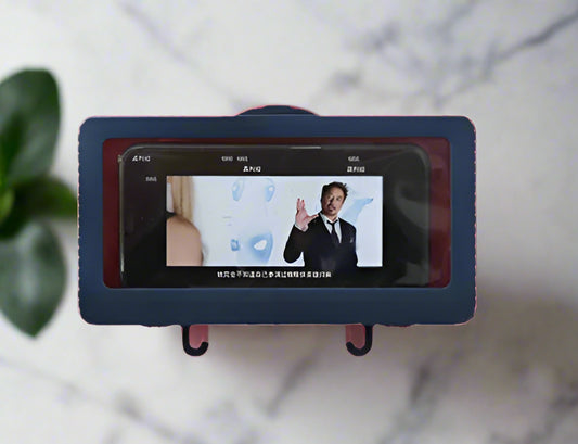 Waterproof Touch Screen Phone Holder for Shower Wall